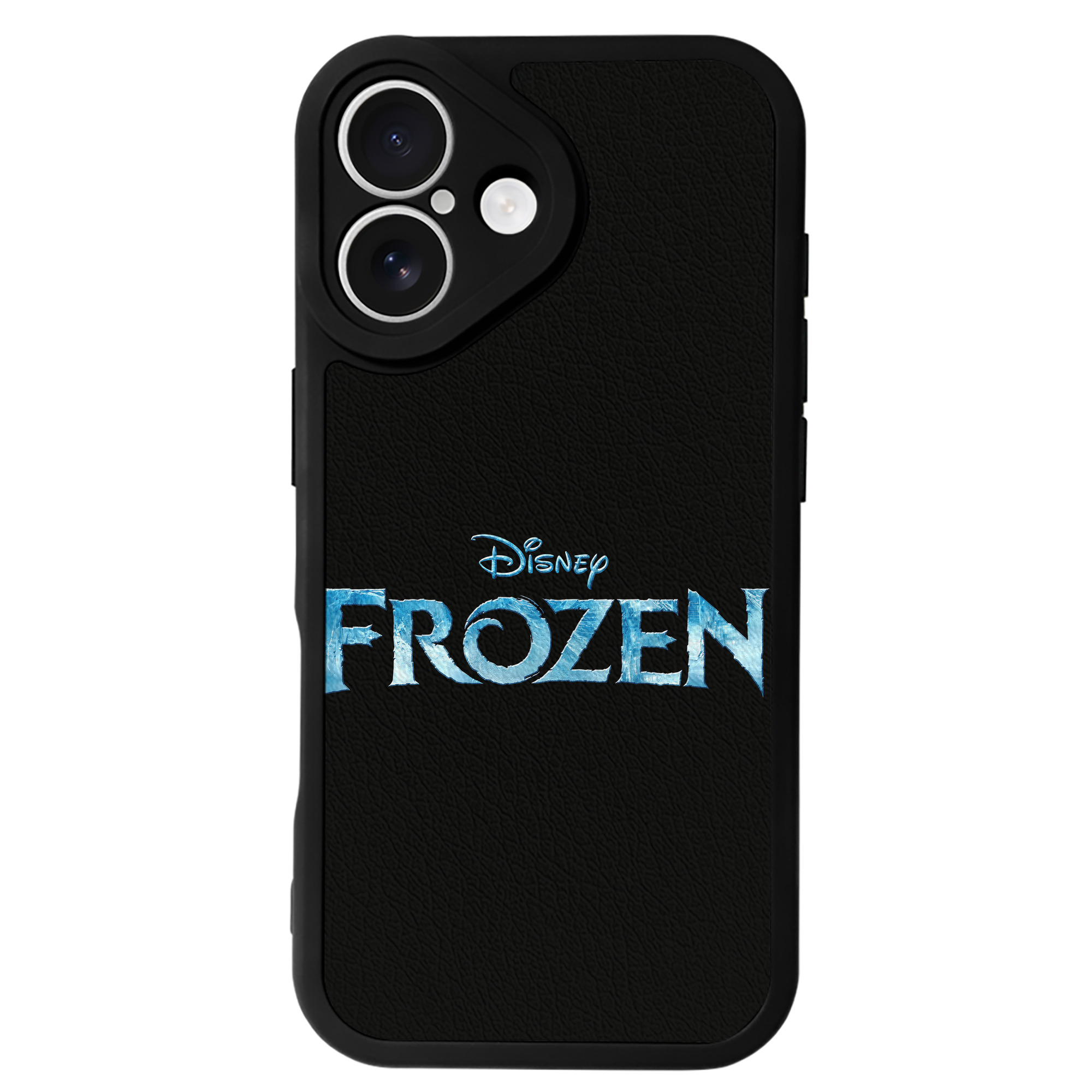 （画像用） アナと雪の女王 アンナ エルサ Frozen Anna Elsa 【iPhone 16シリーズ対応】シリコンスマホケース（レザー調） 材質：シリコン